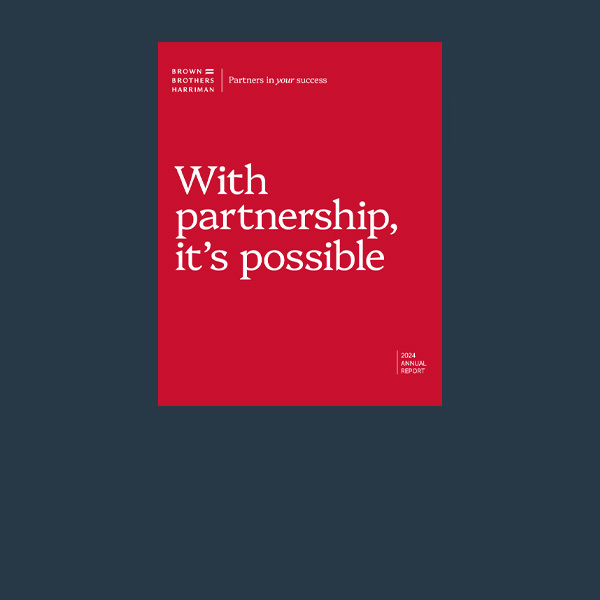 2024 Annual Report Cover: With Partnership It's Possible